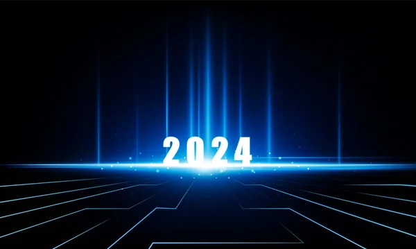 Абстрактні Відкриті Ключі Двері Light Out 2024 Міський Бізнес Light — стоковий вектор