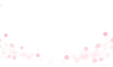 Vektör sihirli tatil için soyut pembe arka plan bokeh ışığı mutlu yeni yıl sevgililer günü poster tasarımı