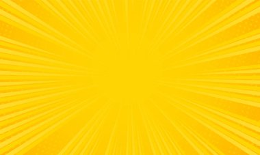 Turuncu gradyan ışın patlaması nokta arkaplan tasarımı