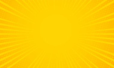 Turuncu gradyan ışın patlaması nokta arkaplan tasarımı