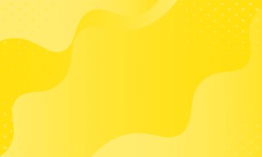 Soyut sıvı geometrik şekilli soyut sarı şablon düz tasarım elementleri akışı sağlar. Kapaklar, afişler, el ilanları ve posterler için geçmişe dönük sanat eserleri teknoloji arka plan tasarımı vektör tasarımı