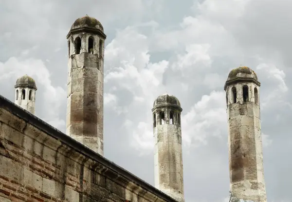 Badschoorstenen Moskee Van Sokollu Mehmet Pasha Istanbul Turkije Stockfoto