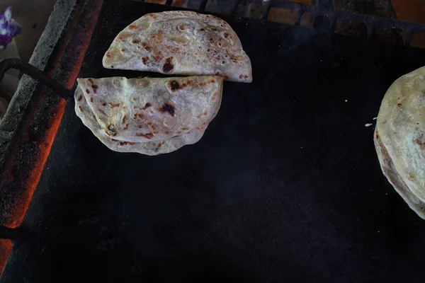 Geleneksel Meksika Usulü Taze Tortilla — Stok fotoğraf