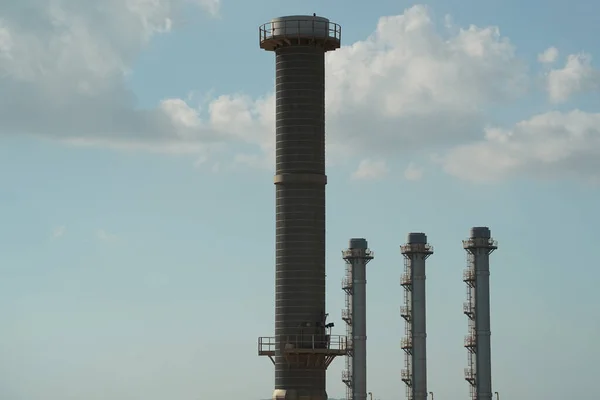 Λεπτομέρεια Μονάδας Ηλεκτροπαραγωγής Αερίου Malta Masaxlokk — Φωτογραφία Αρχείου