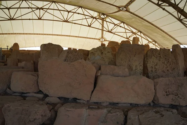 Мегалістичний Доісторичний Храм Археологічний Єкт — стокове фото