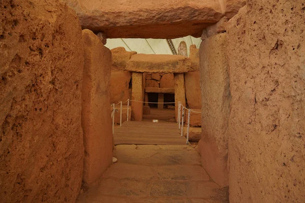 Мегалістичний Доісторичний Храм Археологічний Єкт — стокове фото
