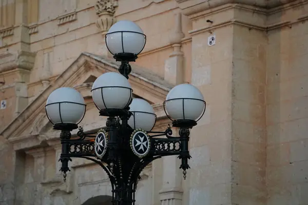 Malta Rabat Středověké Vesnice Budova Ulice — Stock fotografie