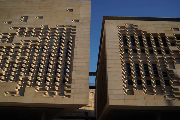 Malta Valletta Parlamentsgebäude Detail — Stockfoto