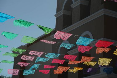 Todos santos baja california sur Mexico Kilisesi manzaralı misyon