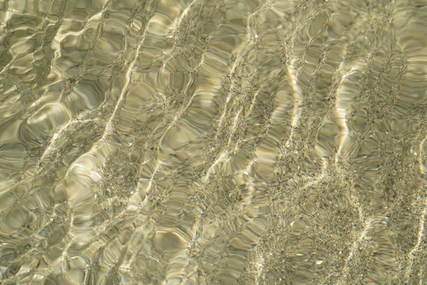 Flocos Ouro Rio Subaquático — Fotografia de Stock