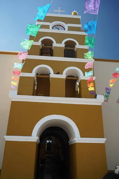 Todos Santos Baja California Sur Mexico Kilisesi Manzaralı Misyon — Stok fotoğraf