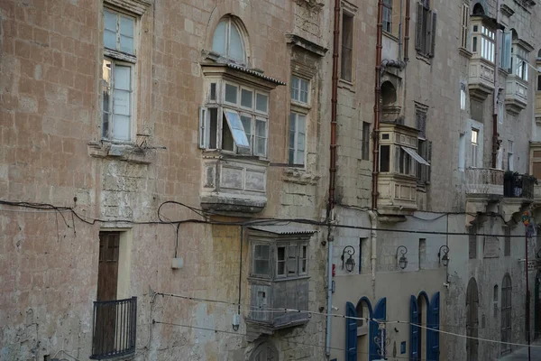 Malta Oude Rode Telefooncel Valletta — Stockfoto