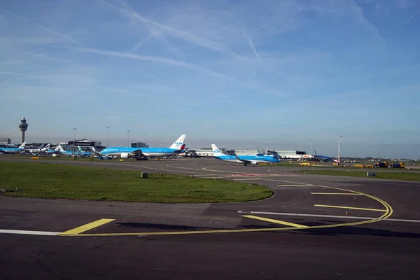 Amsterdão Países Baixos Outubro 2022 Aeroporto Schiphol Amsterdã Dos Aeroportos — Fotografia de Stock