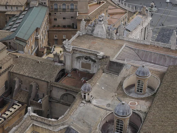 Saint Peter Basilika Rom Blick Vom Dach Detail — Stockfoto