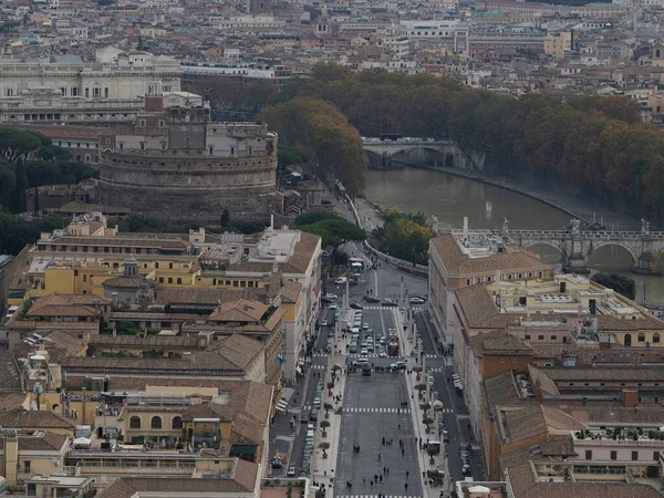 サンピエトロ大聖堂ローマの屋上からの眺め — ストック写真