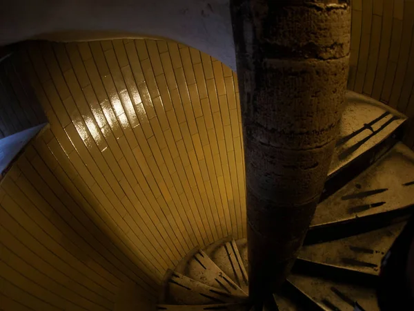 Святая Базилика Петра Римской Лестницы Купол Крыше Интерьера — стоковое фото