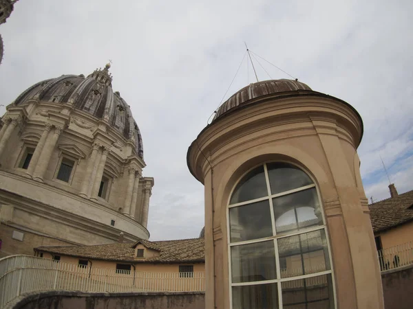 Saint Peter Basilika Rom Blick Vom Dach Detail — Stockfoto