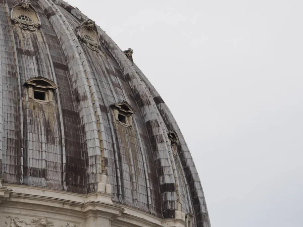 Helgonet Peter Basilika Rom Från Taket Detalj Kupol — Stockfoto