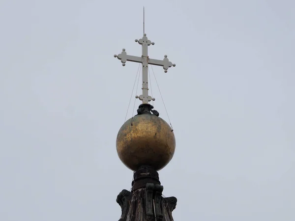 Sankt Peter Basilika Rom Blick Vom Dach Detailansicht Der Kuppel — Stockfoto