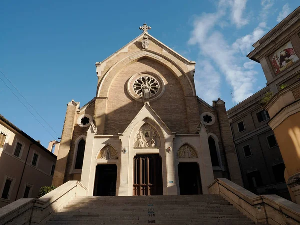 Chiesa Sant Alfonso Maria Liguori Santuario Madonna Del Perpetuo Soccorso罗马教堂观 — 图库照片
