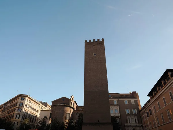 Ρώμη Monti District Buildings View Street — Φωτογραφία Αρχείου