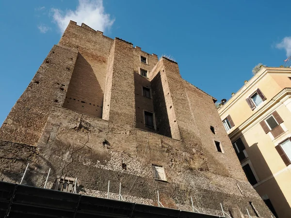 Fori Imperiali Roma Edificios Pasarela Vista Foros Imperiales —  Fotos de Stock