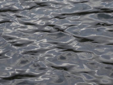 the Water texture with reflecting sunlight looking like liquid metal