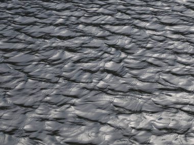 the Water texture with reflecting sunlight looking like liquid metal