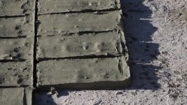 Craftsman painting and decorating ceramic products in pottery factory in Fez, Morocco, North Africa