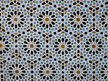 View of the Al-Attarine Madrasa in Fes, Morocco