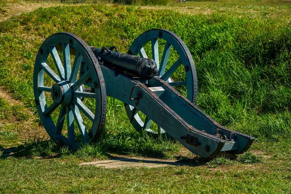 Wielka Francuska Bateria Yorktown Battlefield Stanie Wirginia Usa — Zdjęcie stockowe