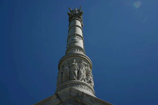Yorktown Monumento Alla Vittoria Battlefield Nello Stato Della Virginia Usa — Foto Stock