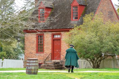 Williamsburh Virgina tarihi evleri ABD
