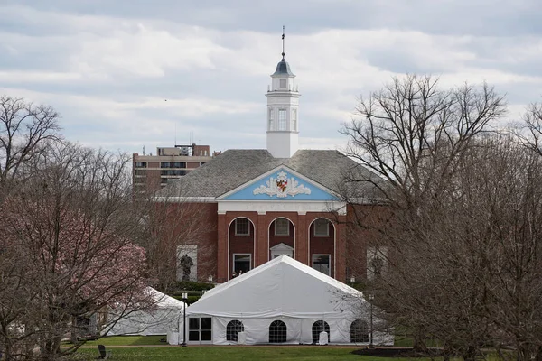 Uniwersytet Johna Hopkinsa Baltimore Maryland Stany Zjednoczone — Zdjęcie stockowe