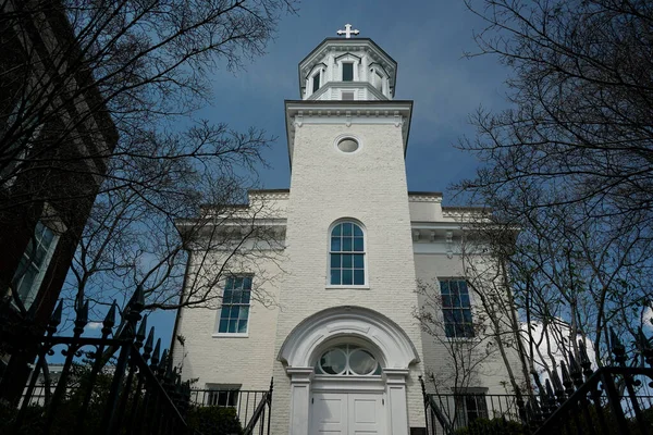 Usa John Episcopal Church Washington Georgetown — Stock Photo, Image
