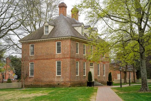 stock image william and mary university chartered in 1693 in Williamsburg. Virginia USA