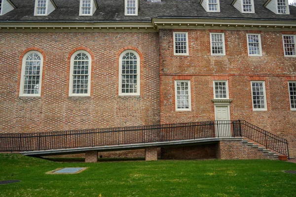 William Mary University Chartered 1693 Williamsburg Virginia Usa — Stock Photo, Image