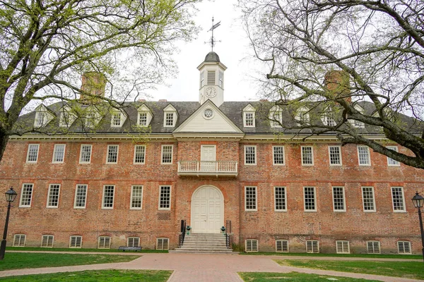 William Mary University Noleggiata Nel 1693 Williamsburg Virginia Stati Uniti — Foto Stock