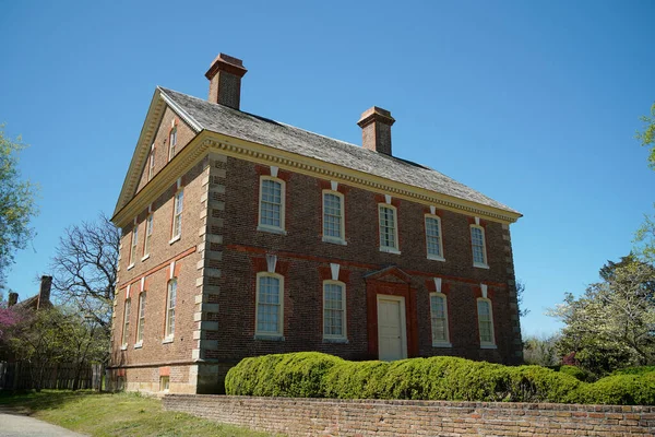 Yorktown Virginia Usa Historische Häuser Detail — Stockfoto
