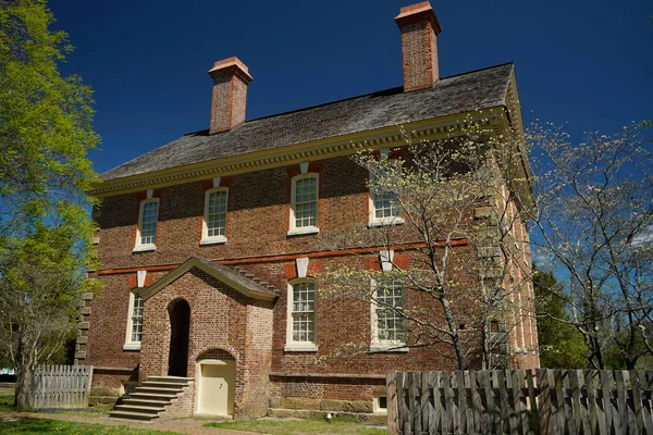 Yorktown Virginia Usa Historiska Hus Detalj — Stockfoto
