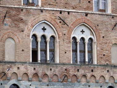 Eski Noli Ortaçağ Köyü Liguria İtalya
