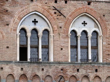 Eski Noli Ortaçağ Köyü Liguria İtalya