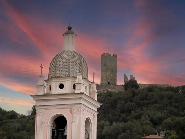 Alte Noli Mittelalterliches Dorf Liguria Italien — Stockfoto