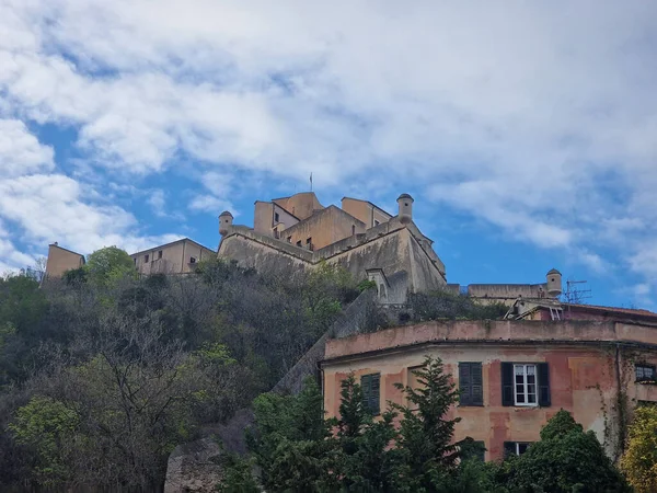 Średniowieczna Wioska Finalborgo Liguria Włochy — Zdjęcie stockowe