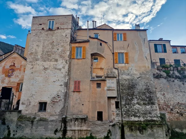 Het Middeleeuwse Dorp Finalborgo Liguria Italië — Stockfoto