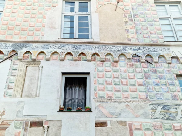 Лигурийская Средневековая Деревня Италии Palazzo Fonale — стоковое фото