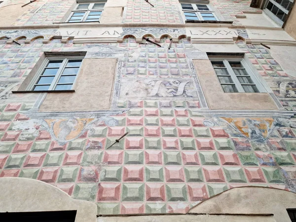 Finalborgo Liguria Medieval Village Italy Palazzo Nazionale — Stock Photo, Image