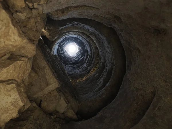 Catacombe Rifugio Antiaereo Guerra Mondiale Sotto Chiesa San Filippo Apostolo — Foto Stock