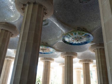 Barselona Parkı Guell İspanya Şatosu