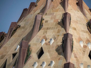 Sagrada familia barcelona İspanya yapım aşamasında